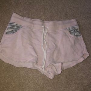 pink lounge shorts